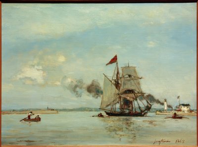 Honfleur by Johan Barthold Jongkind